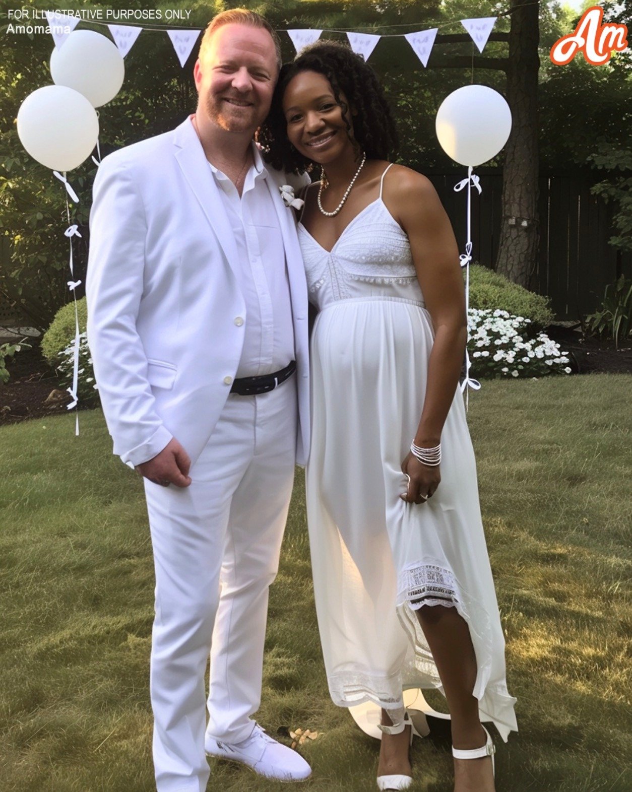 My Brother-in-Law Requested I Dress in All White for His Gender Reveal Party – The Reason Left Me Astonished